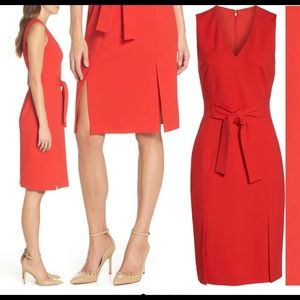 Vince Camuto Scuba Crepe Sheath Dress Size 8. New w/o tags never worn. Free ship